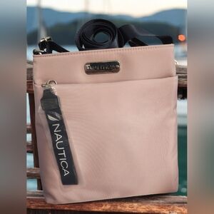 NWT Nautica Women's Mauve Pink Crossbody Bag